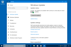 windows 10 update